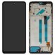 Pantalla LCD puede usarse con Xiaomi Redmi Note 12 Pro 4G, negro, con marco, High Copy, (OLED)