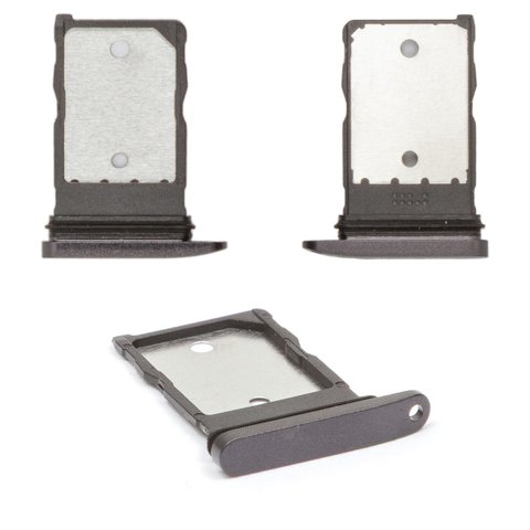 Sujetador de tarjeta SIM puede usarse con Google Pixel 9, negro, obsidian