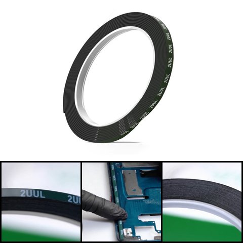 Cinta adhesiva doble faz 2UUL CS01, 3.0 mm, para pegar criatales táctiles, pantallas