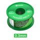 Estaño 2UUL SC31, 0.3 mm, 50 g, 183 °C