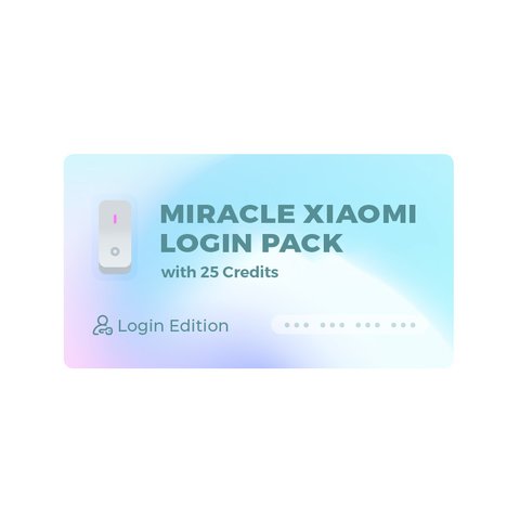 Miracle Xiaomi Tool Pack Login Edition  з 25 кредитами Miracle Xiaomi Login Edition 