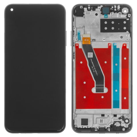 Дисплей для Huawei P40 Lite E, Y7p, черный, с рамкой, High Copy, ART L28 ART L29 ART L29N