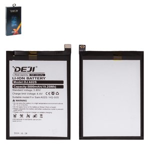 Акумулятор Deji HQ 50S для Samsung A025F DS Galaxy A02s, A037F Galaxy A03s, M025 Galaxy M02s, Li ion, 3,85 B, 5000 мАч
