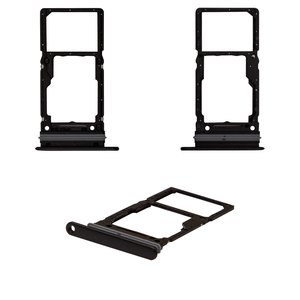 Тримач SIM карти для Samsung A346 Galaxy A34 5G, чорний