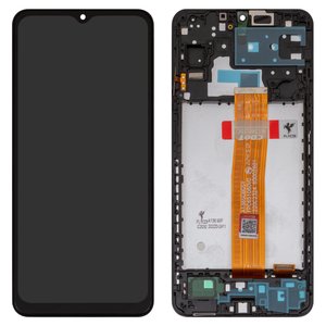 Дисплей для Samsung A047 Galaxy A04s, A136 Galaxy A13 5G, чорний, з рамкою, FLYCDI, FPC651060V0