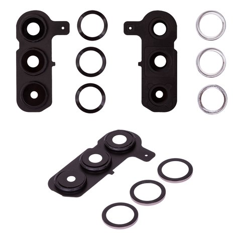 Стекло камеры для Samsung S936 Galaxy S25 Plus, золотистое, с рамкой, pink gold