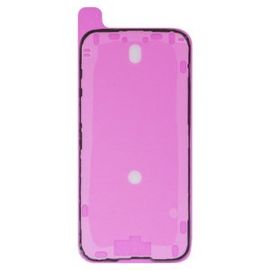 Стікер дисплея для Apple iPhone 16, Original, чорний, adhesive