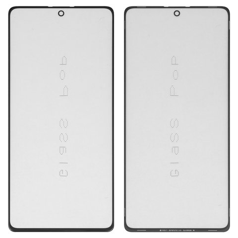 Скло корпуса G+OCA PRO для Samsung G770 Galaxy S10 Lite, з ОСА плівкою, чорне