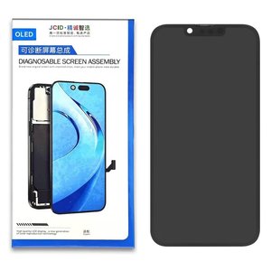 Дисплей для iPhone 14, черный, с рамкой, HC, без ошибки, OLED  JCID diagnosable