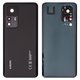 Задняя панель корпуса для Xiaomi 12T, черная, со стеклом камеры, black