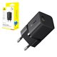 Сетевое зарядное устройство Baseus GaN5 mini, 25 Вт, Fast Charge, черный, 1 порт, #P10110909113-00