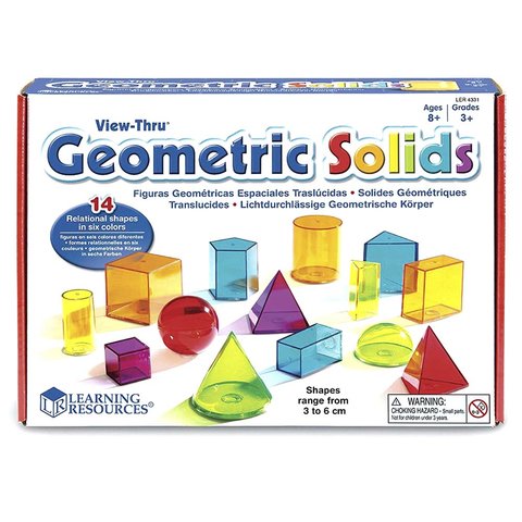 Навчальний Ігровий Набір Learning Resources 3D Геометрія