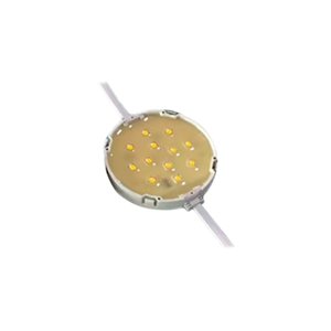 Juego de módulos LED redondos (todo color, 12 diodos SMD3535, 80 mm, IP68, 20 uds.) Juego de módulos LED redondos (todo color, 12 diodos SMD3535, 80 mm, IP68, 20 uds.)